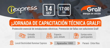 Próxima capacitación técnica Gralf en Paraná