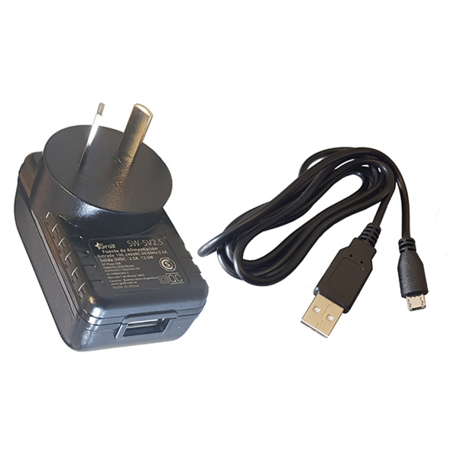 EDISION Fuente de alimentación 2in1 tipo USB de 5V/1.0A 2pin EU