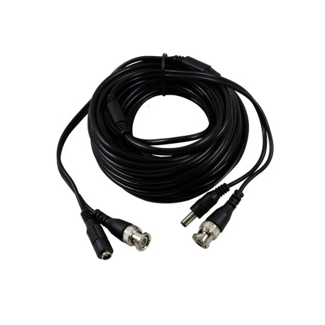 Cable armado CCTV HD-CVI/TVI/AHD/Analogico 720p 10mts video+Alim.