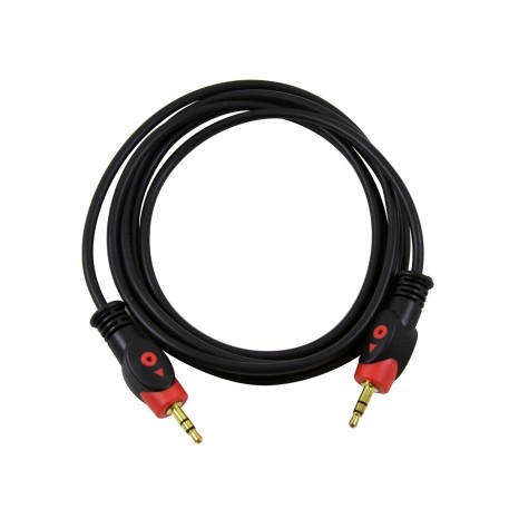 Cable de Audio Plug 3.5mm -  Plug 3.5mm 1.8mts