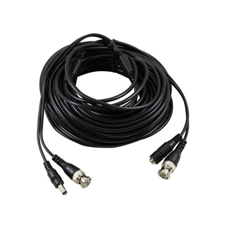 Cable armado CCTV HD-CVI/TVI/AHD/Analogico 720p 20mts video+Alim.