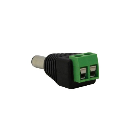 Plug Hueco 5,5-2,1mm con bornera