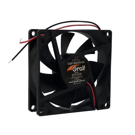Turbina 24v 80x80x25mm Buje