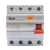 Interruptor Diferencial  3P+N 63A 30mA 10kA
