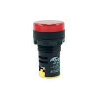 Piloto Indicador rojo (Ø24mm)
