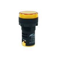 Piloto Indicador amarillo (Ø24mm)