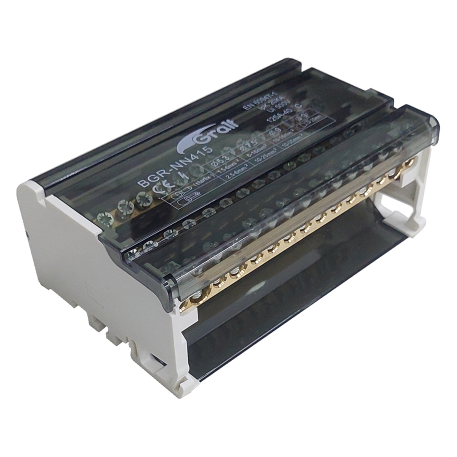 Bornera de distribución, 4p, 15 entradas