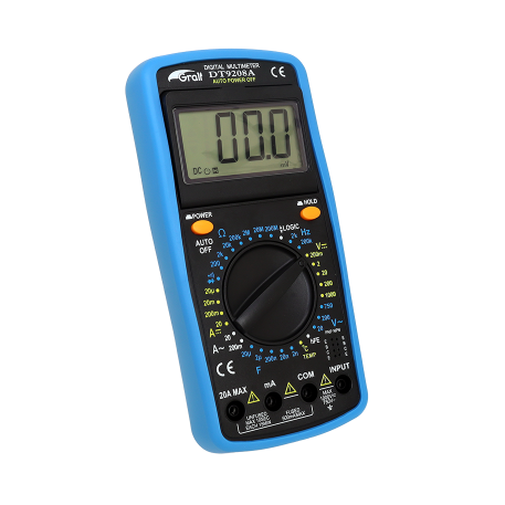 Multímetro rango manual